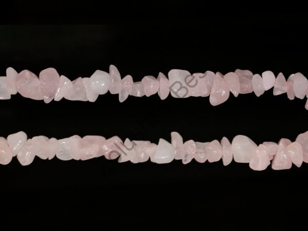Крошка розового кварца 8 мм, натур., 80 см  в Санкт-Петербурге