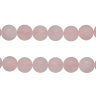 Бусины розового кварца 6 мм, матовые, натур., 60 шт в Санкт-Петербурге