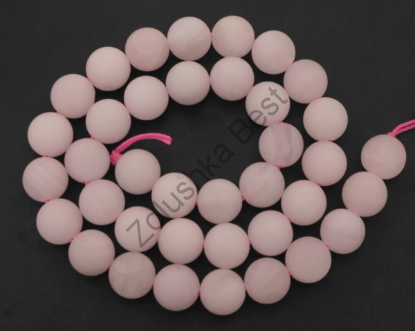 Бусины розового кварца 6 мм, матовые, натур., 60 шт в Санкт-Петербурге